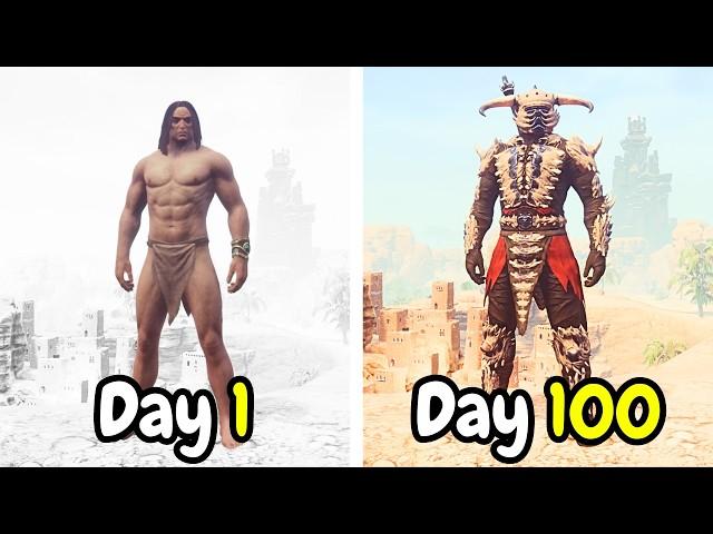 I Spent 100 days in Conan Exiles