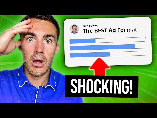 The BEST Facebook Ad FORMAT (NEW DATA)