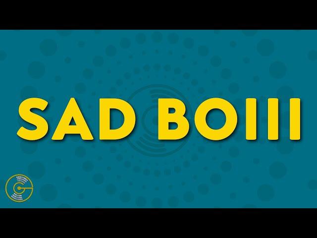 BENEE - Sad Boiii (Lyrics)