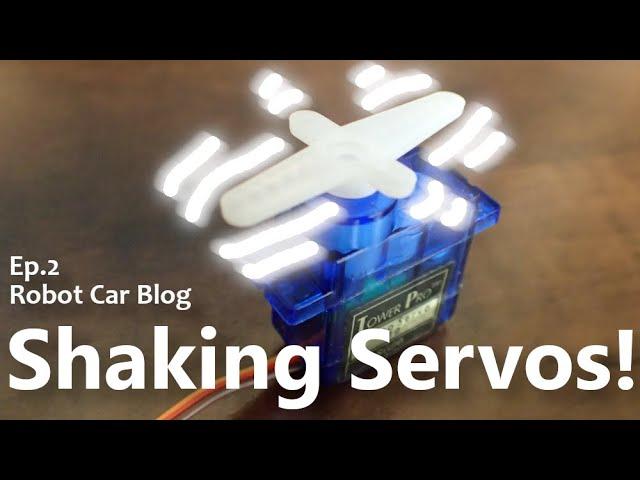 How to fix a sharking servo motor? - Robot Car Blog Ep.2