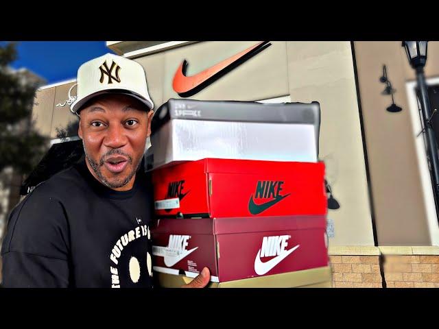 Nike Factory Store DISCOUNTS - Jordan 1 & Air Max Finds!