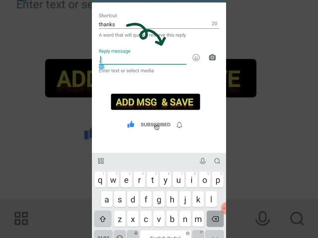 How to set quick replies in Whatsapp business | whatsapp business quick reply seting