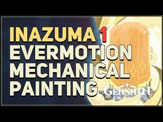 Evermotion Mechanical Painting Inazuma 1 Genshin Impact