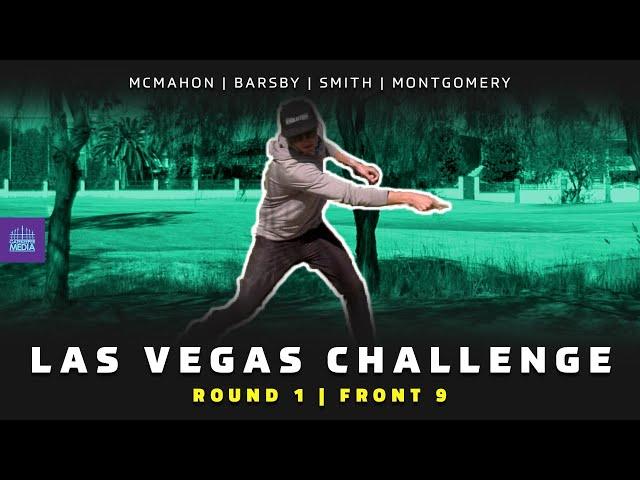 2021 Las Vegas Challenge | RD1, F9 | Barsby, McMahon, Smith, Montgomery | DISC GOLF COVERAGE