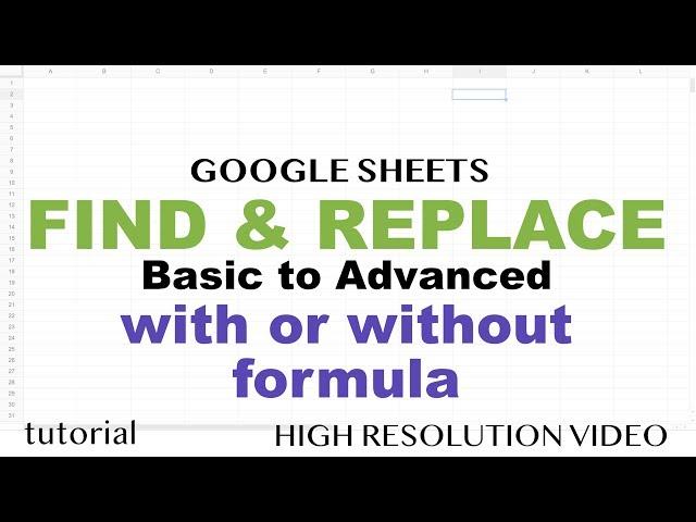 Google Sheets - Find and Replace with Functions or Without SUBSTITUTE, RegEx, Wildcards Tutorial