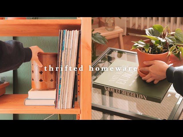 Beautiful home decor to thrift on a budget | Thrifting 101 + DIY Tips