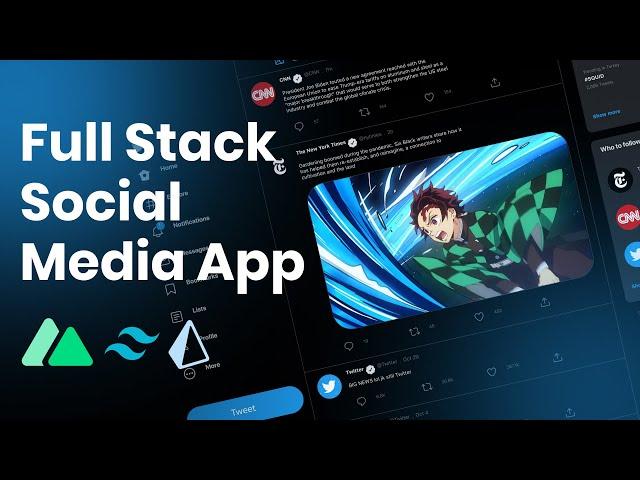 Build and Deploy a Full Stack Social Media App with Nuxt 3, TailwindCSS and Prisma | FULL COURSE