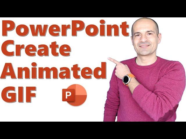  How to create an animated GIF with PowerPoint