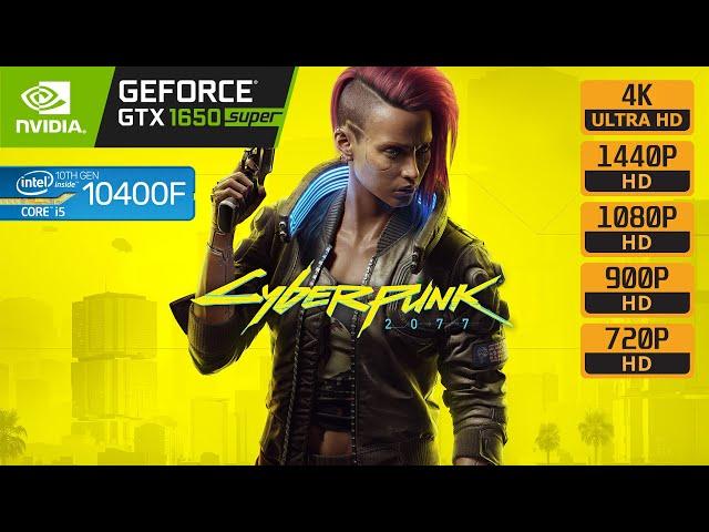 CYBERPUNK 2077 - GTX 1650 SUPER - i5 10400F