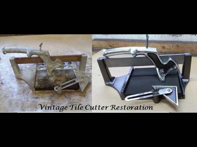 Vintage Tile Cutter [Restoration]