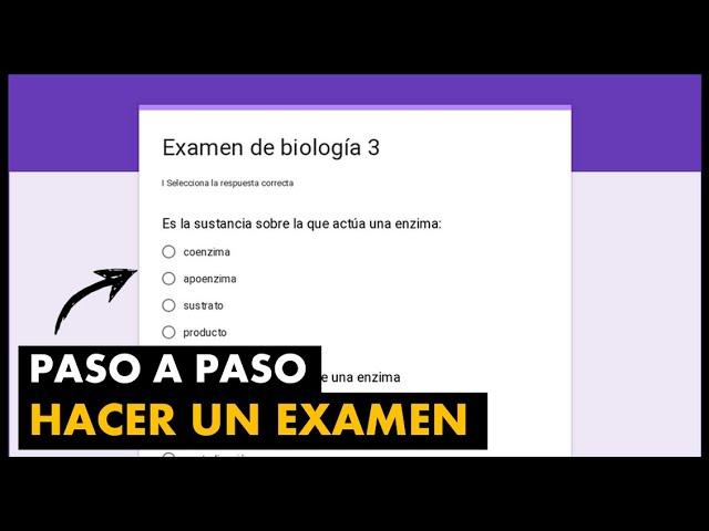  COMO CREAR UN EXAMEN CON FORMULARIOS DE GOOGLE 2024  Tutorial de GOOGLE FORMS