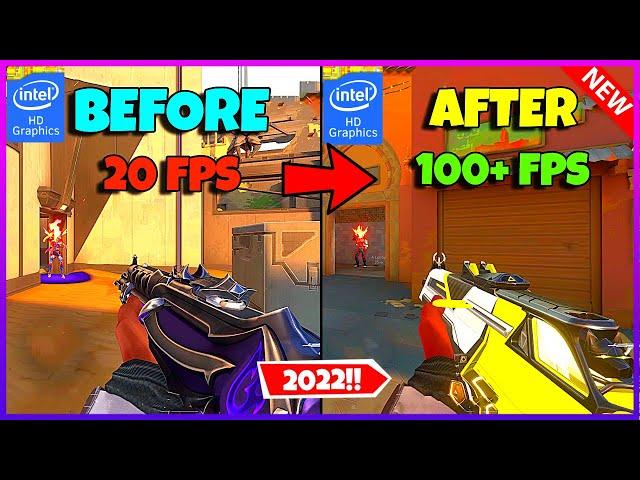 (*UPDATED*) ULTIMATE FPS BOOST Guide for Low End PC/Laptop | VALORANT - 2023 | 100+ FPS with PROOF!