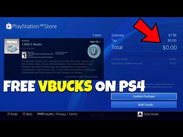 HOW TO Get FREE VBUCKS ON PS4 (PS PLUS NOT Needed)