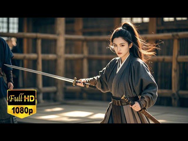 Female beggar Revealed as Kung Fu Master, Defeats Japanese Karate Champion Single-handedly!#movie