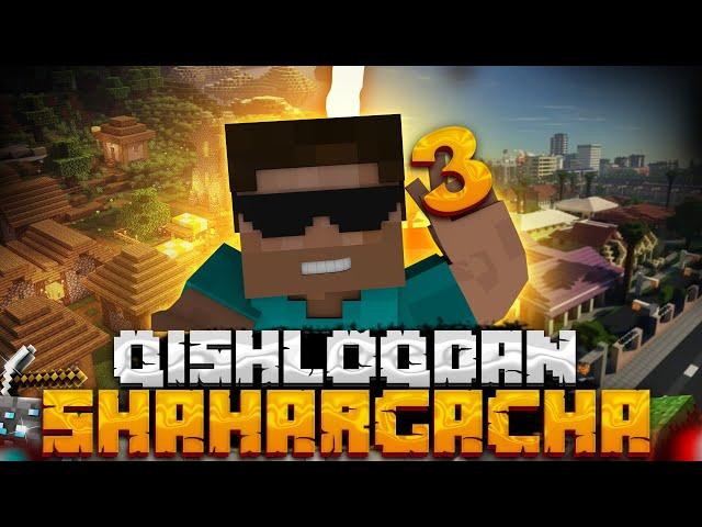 QISHLOQDAN SHAHARGACHA | 3-QISM | MINECRAFT