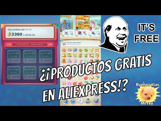 AliExpress te regala productos, gana cosas gratis | Fusion pro y Combo triple march