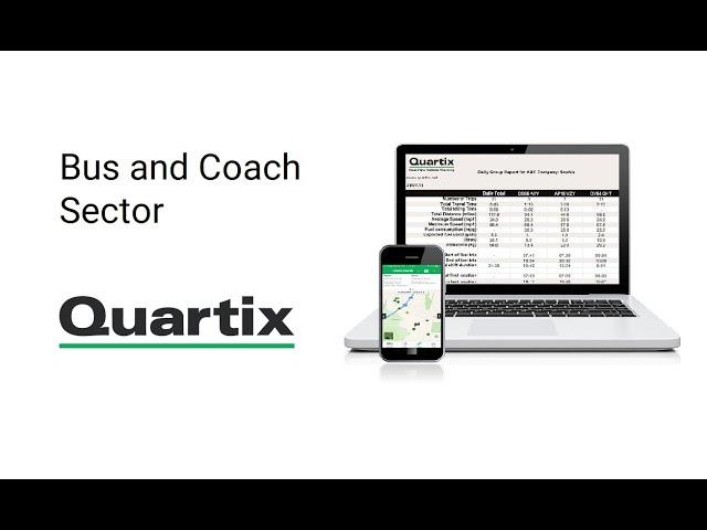 Quartix Vehicle Tracking - Bus and Coach Sector Benefits