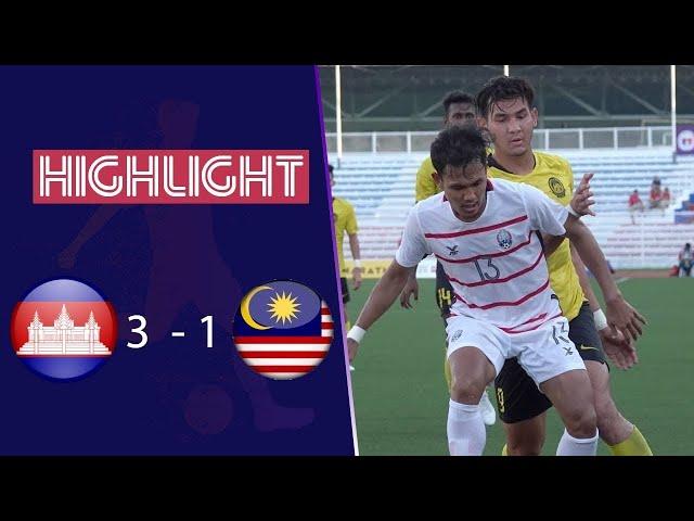 Full Highlights U22 Cambodia vs U22 Malaysia   SEA Games 30