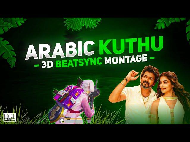 Thalapathy Vijay - Halamithi Habibo PUBG 3D Beat Sync Montage | Worlds Best Montage Ever
