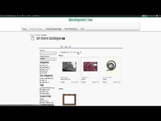 Ultimate Product Catalog Plugin - Options Page - Video 4