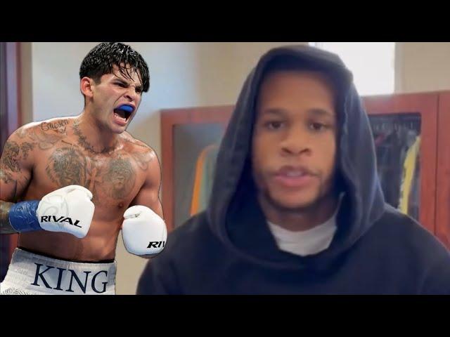 Devin Haney Reacts to Ryan Garcia B-Sample being Positive for PEDS just like the A-Sample