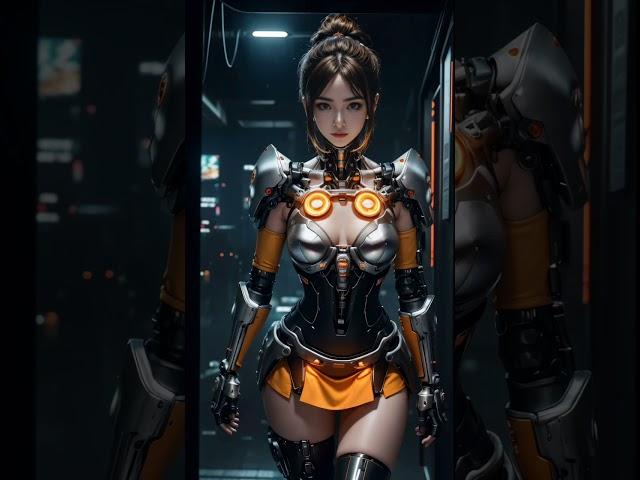 Ai Lookbook 4K - Future realistic cyborg suit ai entertaiment image (Lookbook)