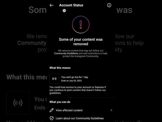 Your account can't be shown to non-followers || Shadow Ban on Instagram (English)