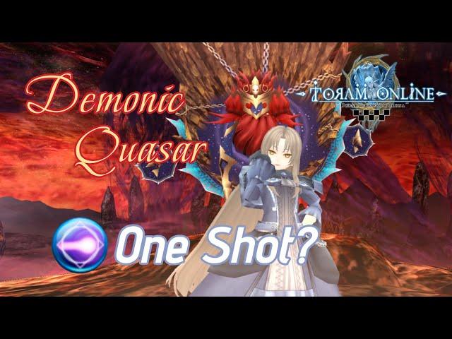 Staff Mage one shots Demonic Quasar | Toram Online