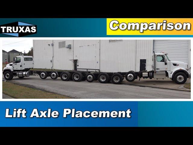 Comparison: Lift Axle Placement