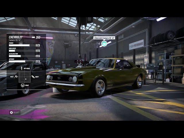 NFS Heat - What happens if you choose Papi's Camaro as the starter car?