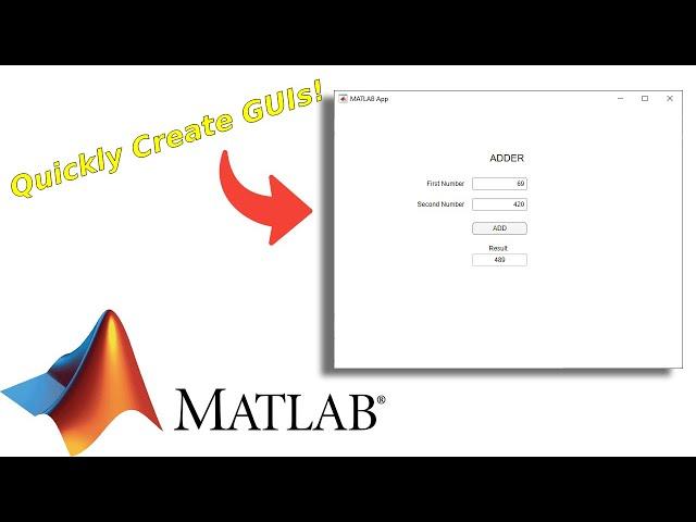 MatLab: How To Make An Interactive GUI With AppDesigner!