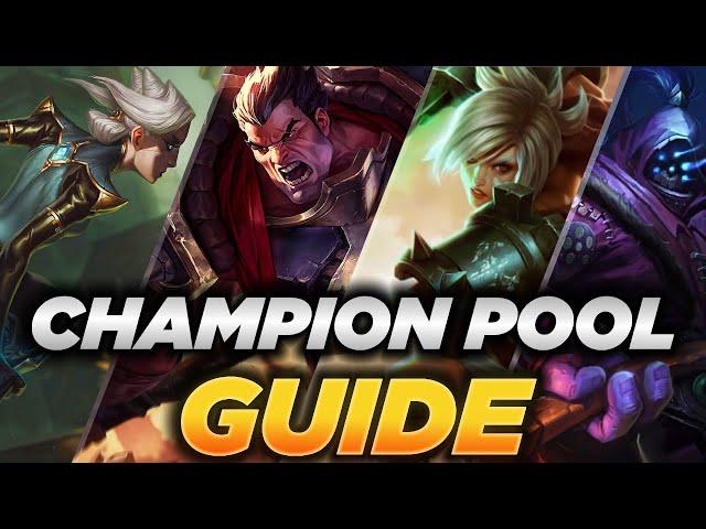 Craft Your Own Champion Pool & Pick Your Mains - Toplane 101