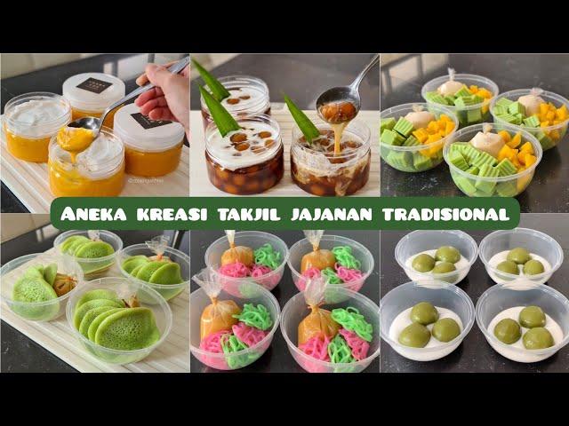 Aneka kreasi takjil jajanan tradisional legendaris Indonesia, menu wajib buka puasa