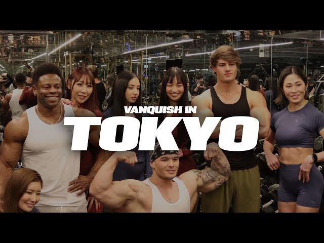 JEREMY BUENDIA, BREON ANSLEY & JEFF SEID IN TOKYO. Vanquish community event, Japan.