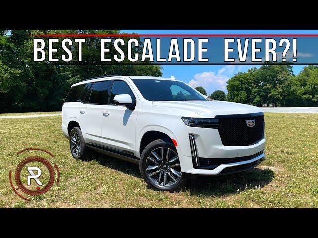 The 2021 Cadillac Escalade Sport Platinum is a Large World-Class Luxury SUV