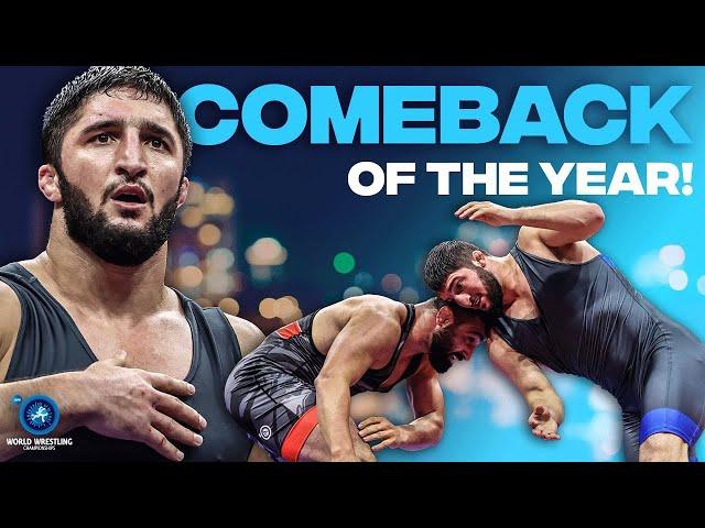 Mojtaba GOLEIJ (IRI) vs. Abdulrashid SADULAEV (AIN) | Seniors World Championships 2023 | 1/4