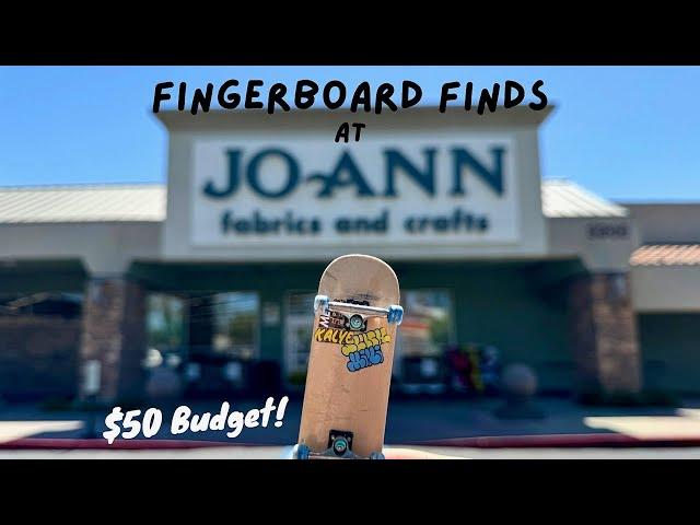 Fingerboard Finds at an Arts & Craft Store!
