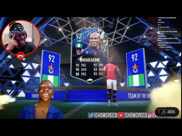 KSI React To Speed Pulling Him On Fifa 