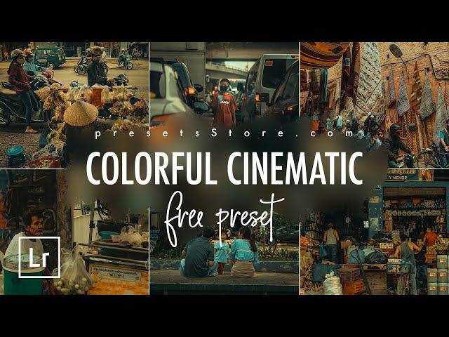 How to Create Colorful Cinematic Free Lightroom Preset Tutorial | Free DNG | Inspired @benjvillena