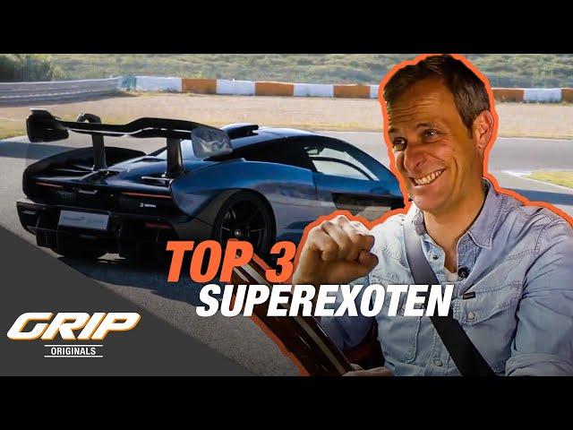 TOP 3 Superexoten - Dallara Stradale, New Stratos, David Brown Speedback GT I GRIP Originals