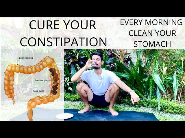 CURE YOUR CONSTIPATION | CLEAN STOMACH EVERY MORNING | YOGA FOR CONSTIPATION | @PrashantjYoga