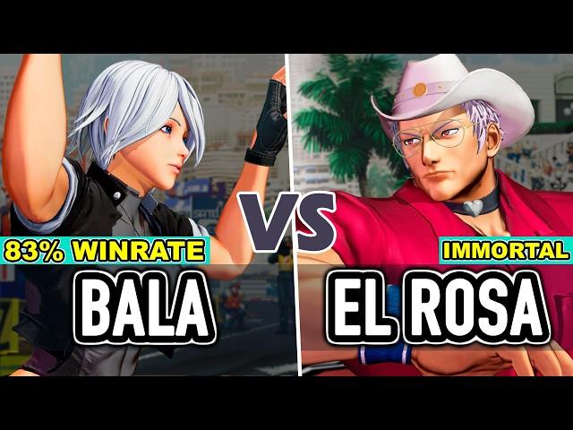 KOF XV ▰ Bala (Ángel/K'/Iori) vs El Rosa (Sylvie/O.Yashiro/Dinosaur)