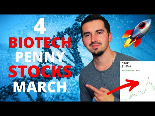 4 Biotech Penny Stocks To Buy NOW !? | MASSIVE Upside Potential | 