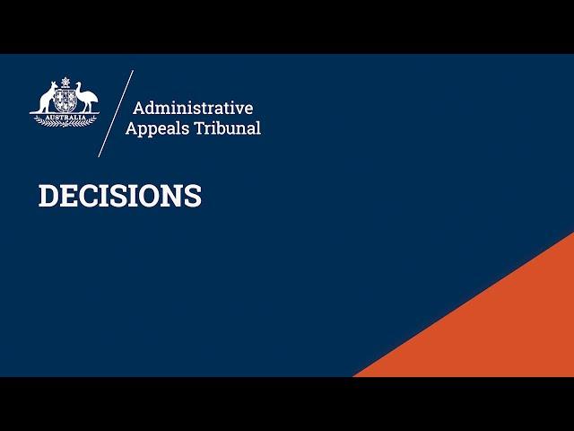 Decisions made by the AAT