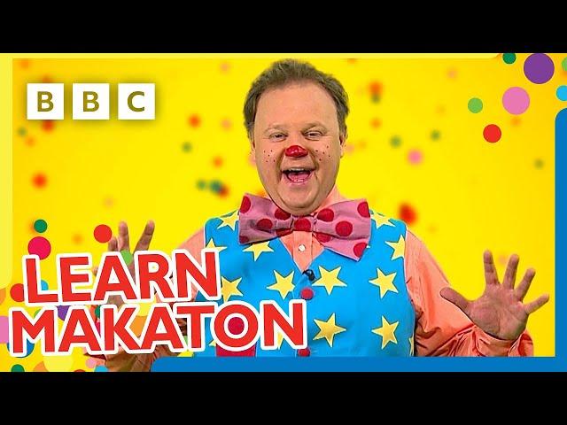 Learn Makaton with Mr Tumble and Justin from  Something Special | Mr Tumble and Friends