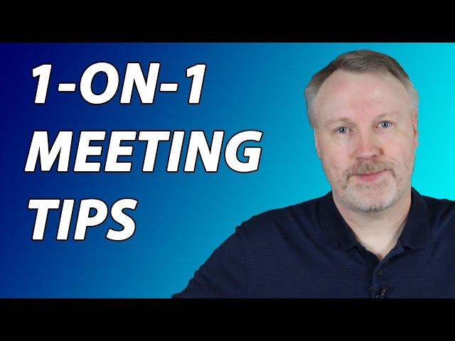 1-on-1 tips from a Principal Engineer / Manager