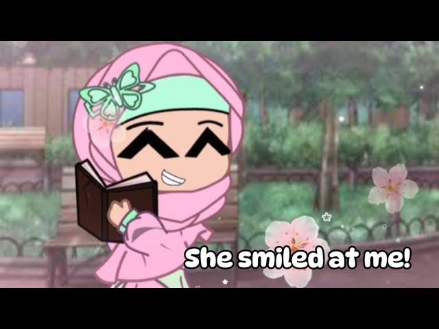 “She smiled at me!” |ORIGINAL| Gacha Muslim  |@RaniaRiazWagan