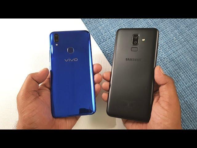 Samsung Galaxy J8 vs Vivo V9 Speed Test !