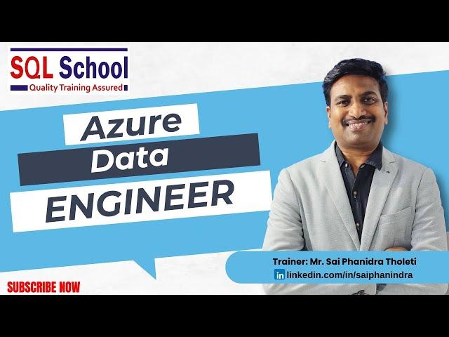 Azure Data Engineer Training @sequelschool  #sqlschool #azuresql #azuredataengineer #career #job