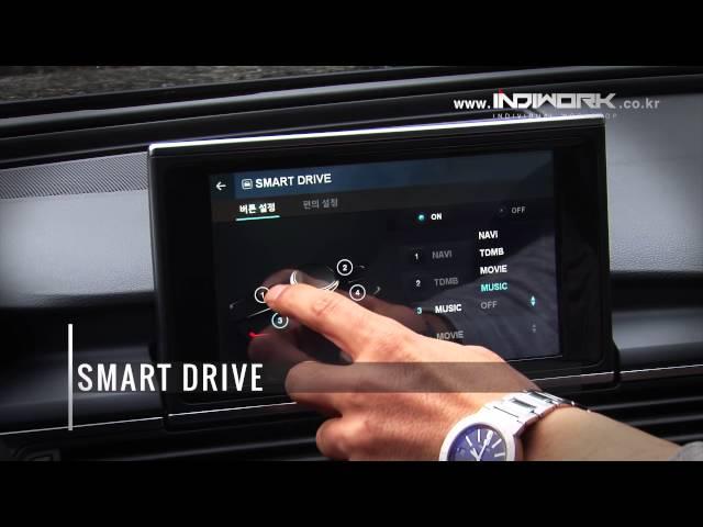 N-Link Audi A6 DIGITAL NAVIGATION SYSTEM by 인디웍 indiwork